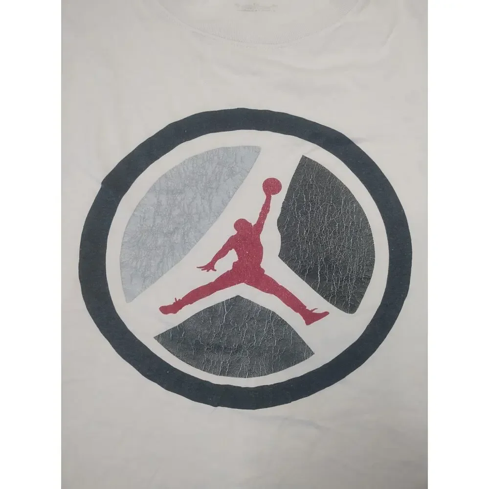 Jordan Men’s Vintage White T-shirt Size XL